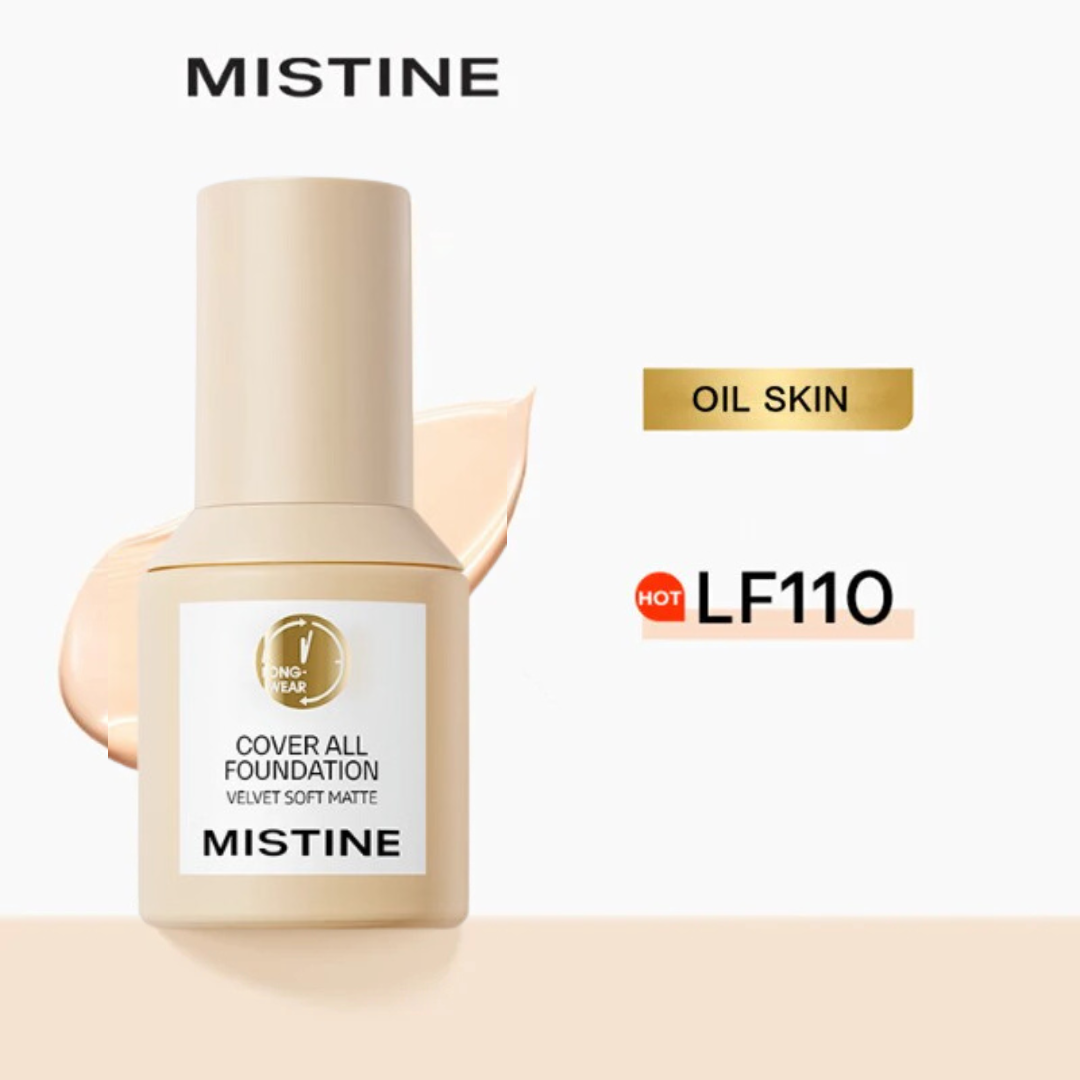 MISTINE Cover All Soft Matte Liquid Foundation 30g 蜜丝婷粉底液