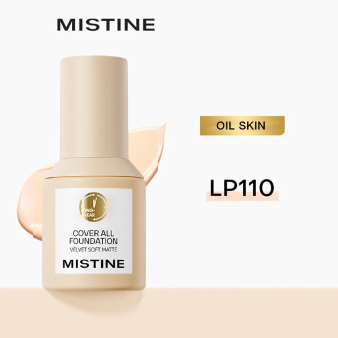 MISTINE Cover All Soft Matte Liquid Foundation 30g 蜜丝婷粉底液