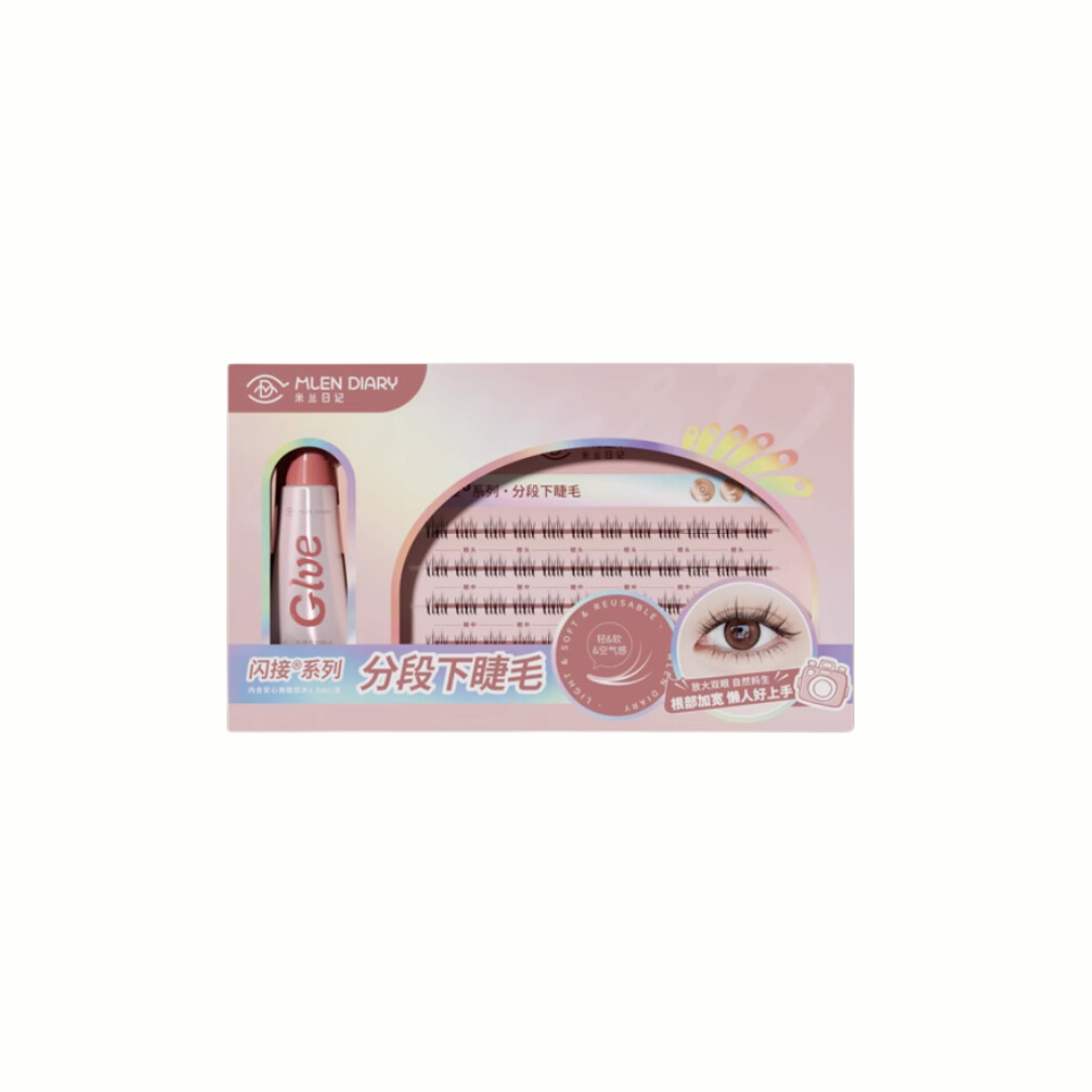 MLEN DIARY Lower False Eyelashes 48pcs 米兰日记下睫毛系列假睫毛