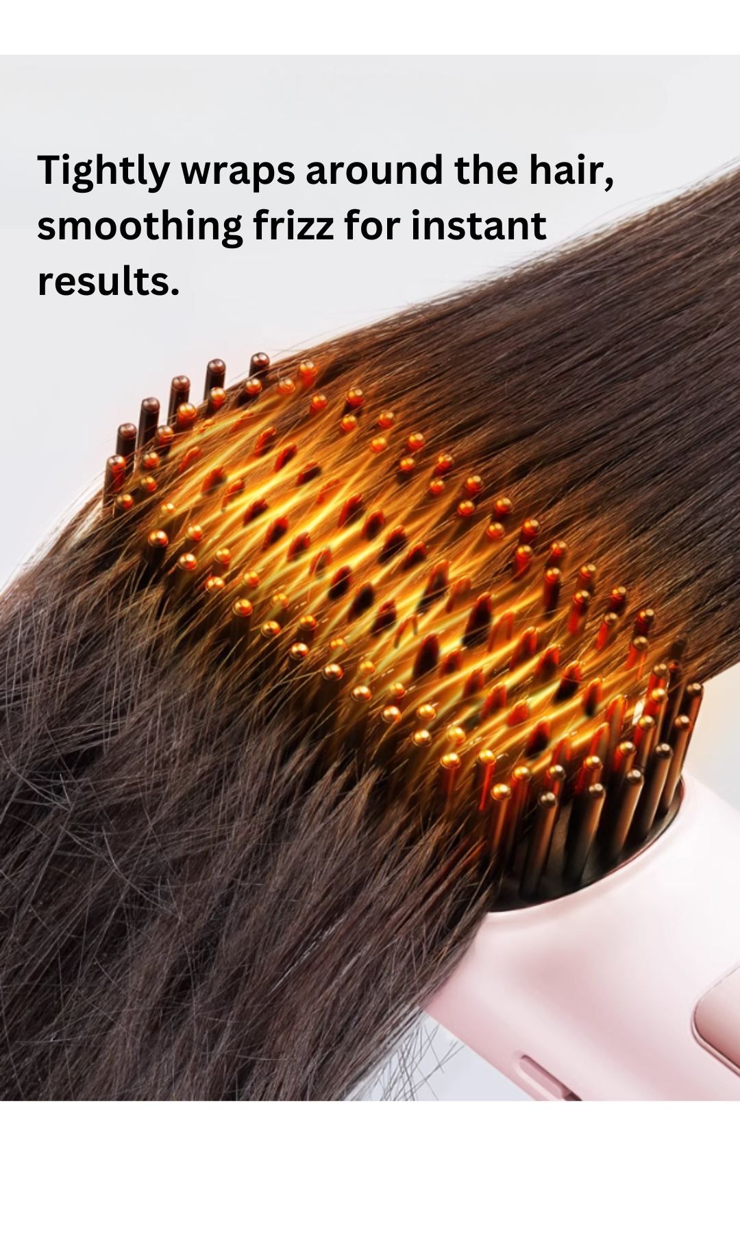 MOIDO Portable Wireless Ion Hair Straightening Brush MOIDO 便携式无线等离子直发梳