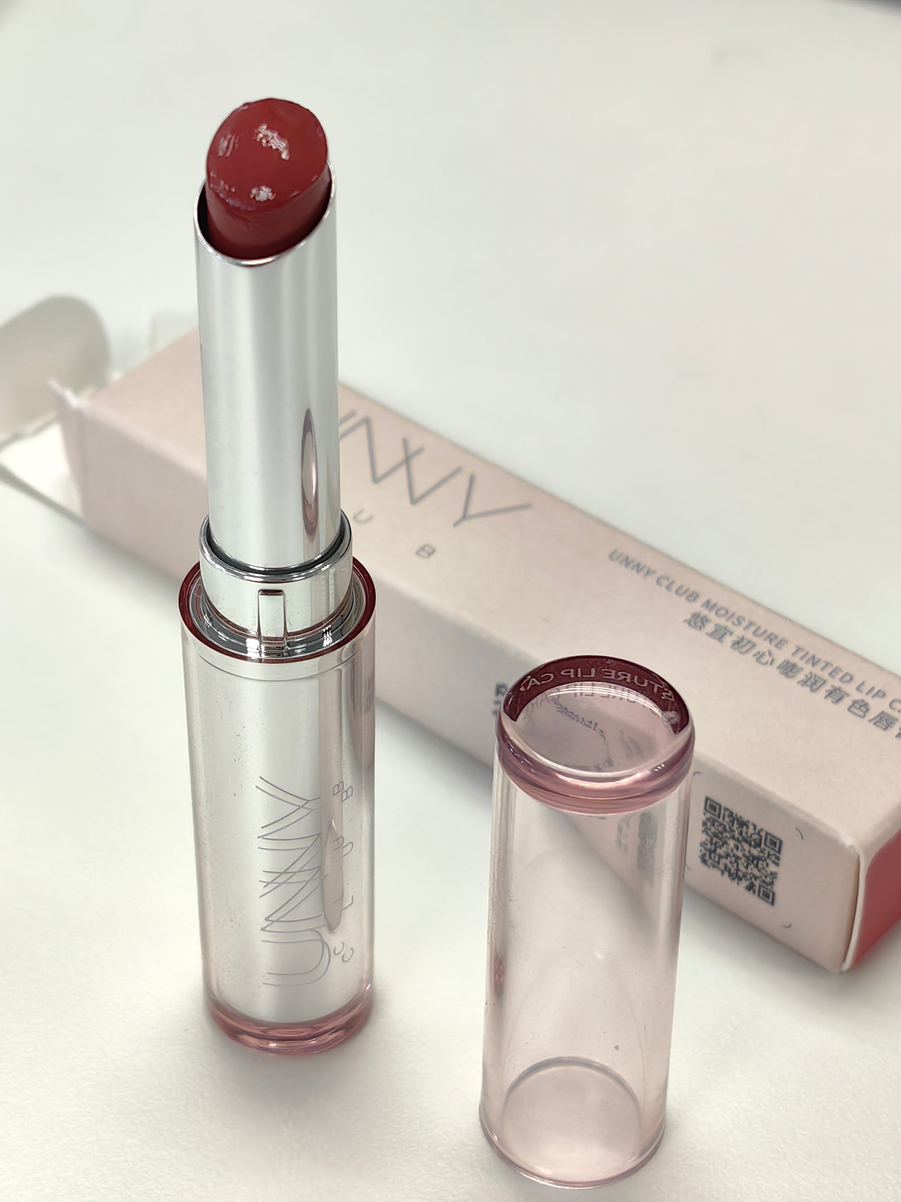 UNNY Moisture Tinted Lip Care Lipstick 1.8g 悠宜初心嘭润有色唇膏