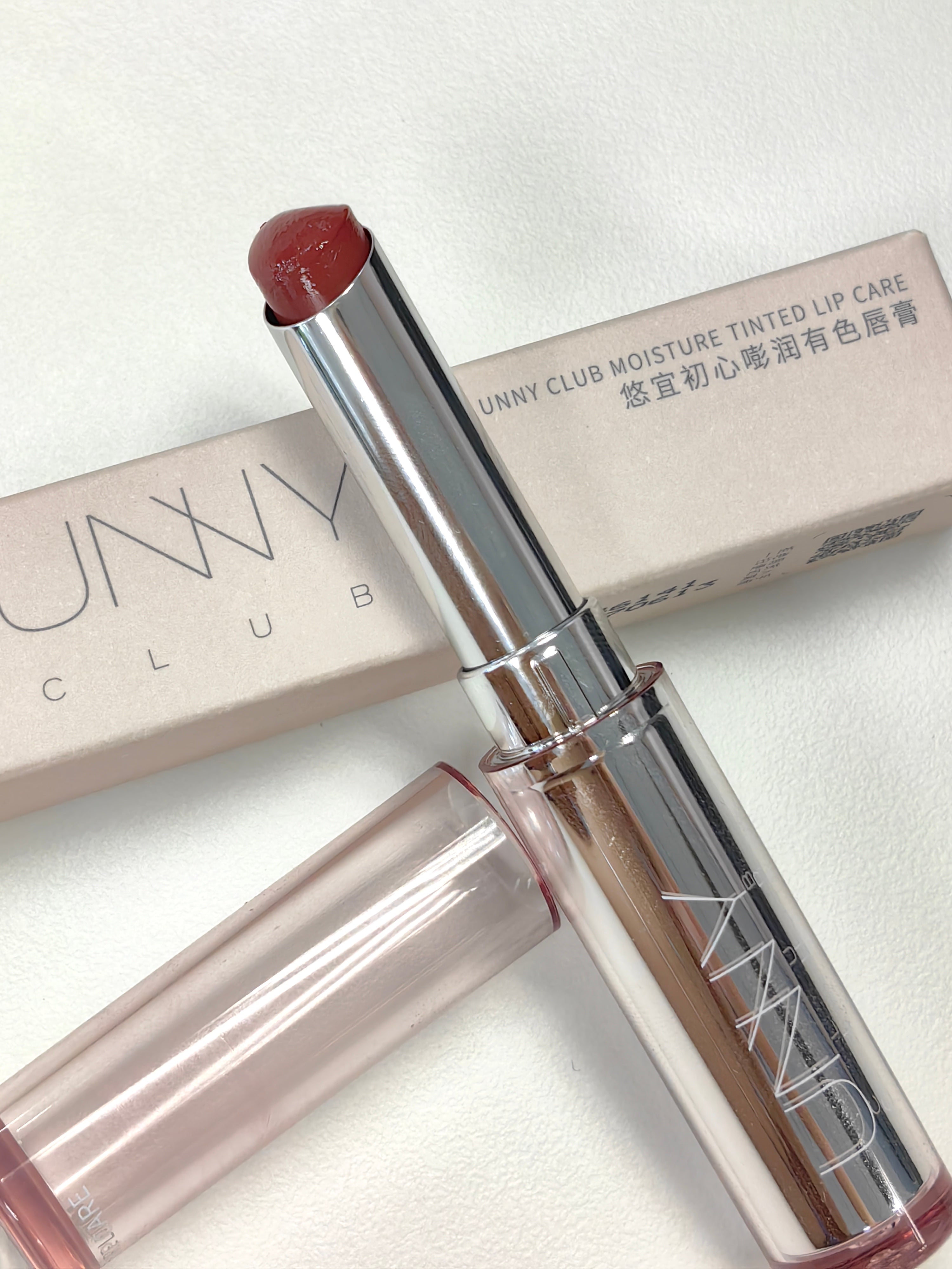 UNNY Moisture Tinted Lip Care Lipstick 1.8g 悠宜初心嘭润有色唇膏