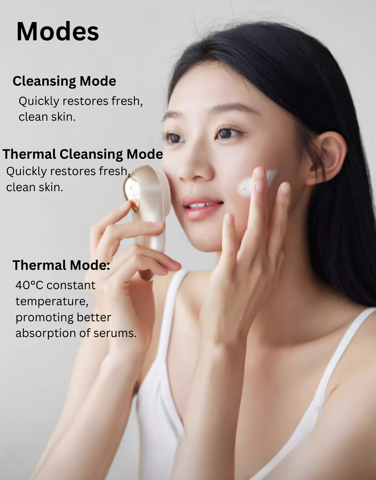 Tiktok/Douyin Hot OLAYKS Electric Facial Cleanser【Tiktok抖音爆款】 立时电动洁面仪