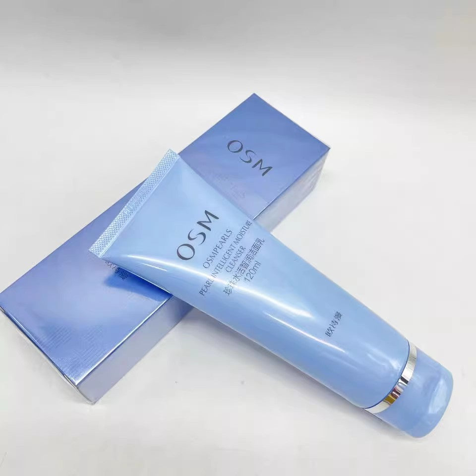 OSM Pearl Intelligent Moisture Cleanser 120g 欧诗漫珍珠水活智润氨基酸洁面乳