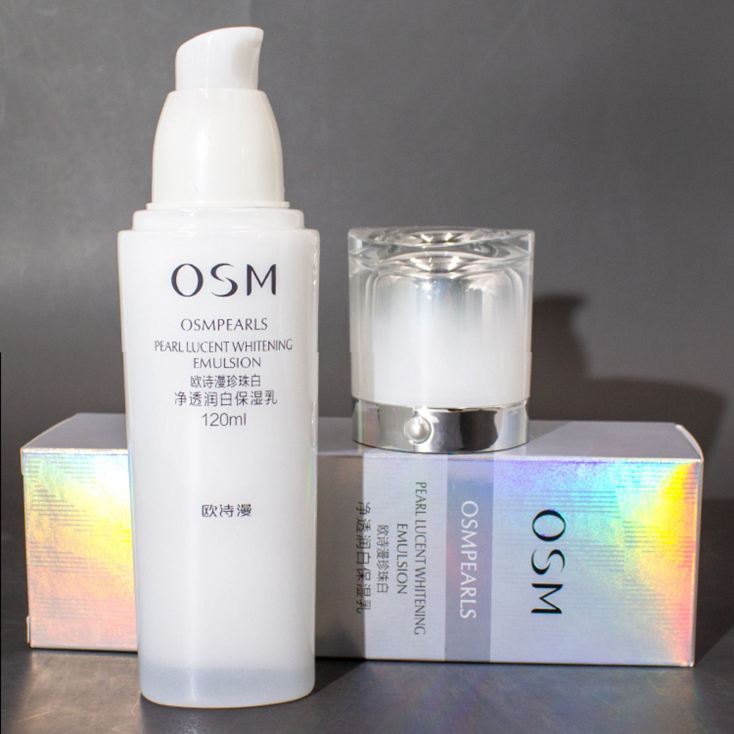 OSM Pearl Lucent Whitening Emulsion 120ml 欧诗漫珍珠白净透润白保湿乳