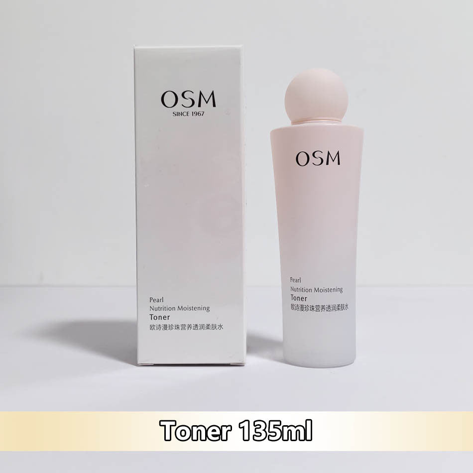 OSM Pearl Nutrition Moistening Toner 135ml 欧诗漫珍珠营养透润柔肤水