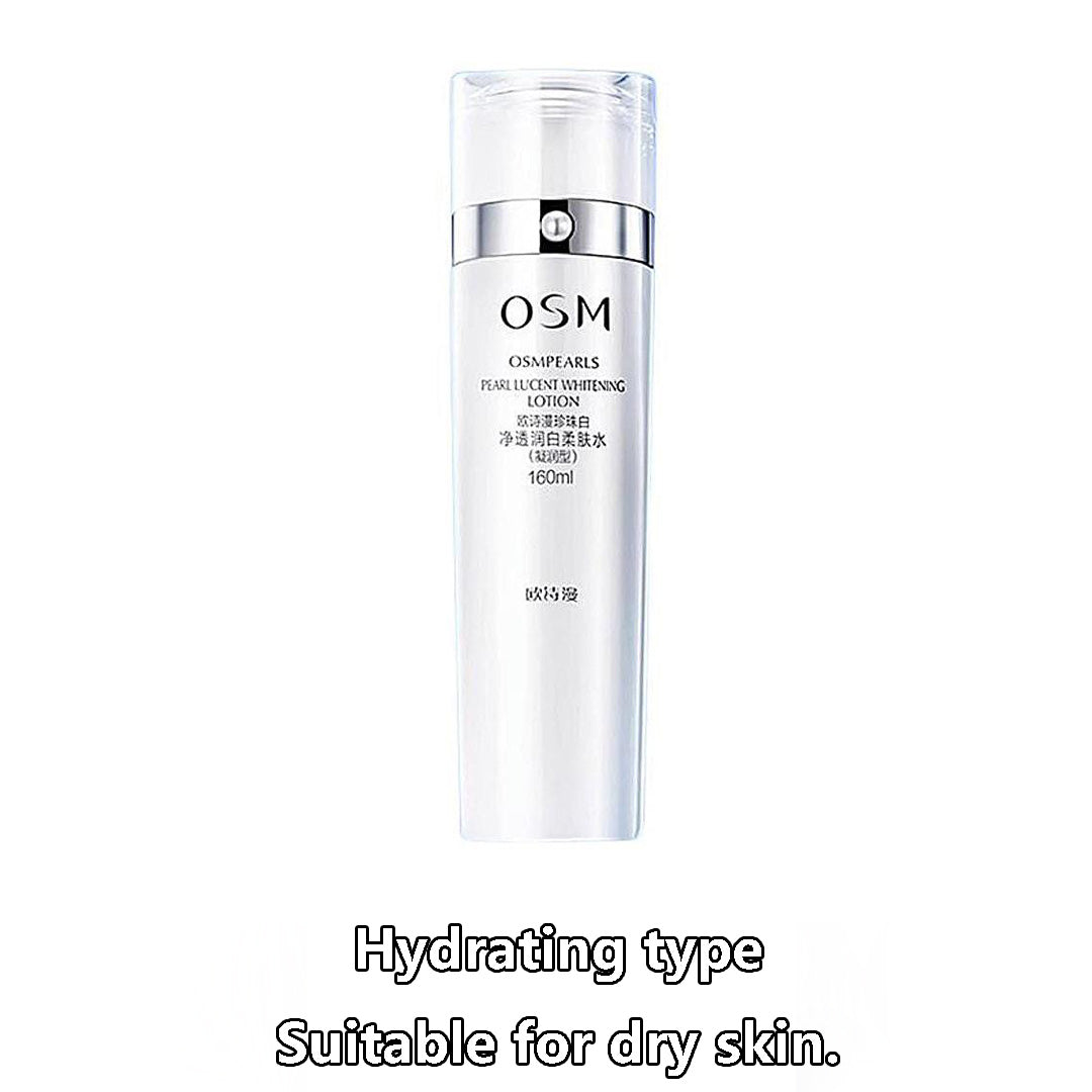 OSM Pearl Lucent Whitening Lotion 160ml 欧诗漫珍珠白净透润白柔肤水