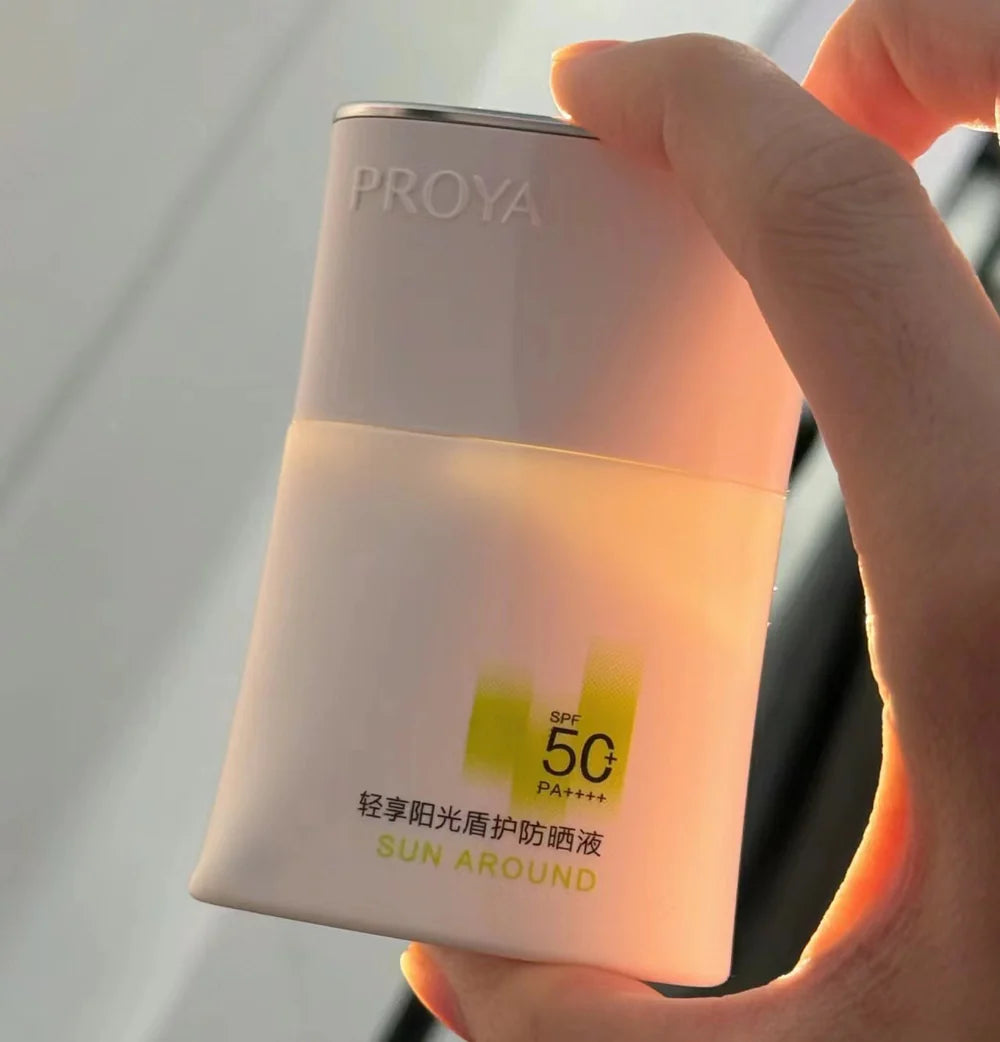 PROYA Protective Shield Sunscreen SPF50+ PA++++ 50ml 珀莱雅轻享阳光盾护防晒液