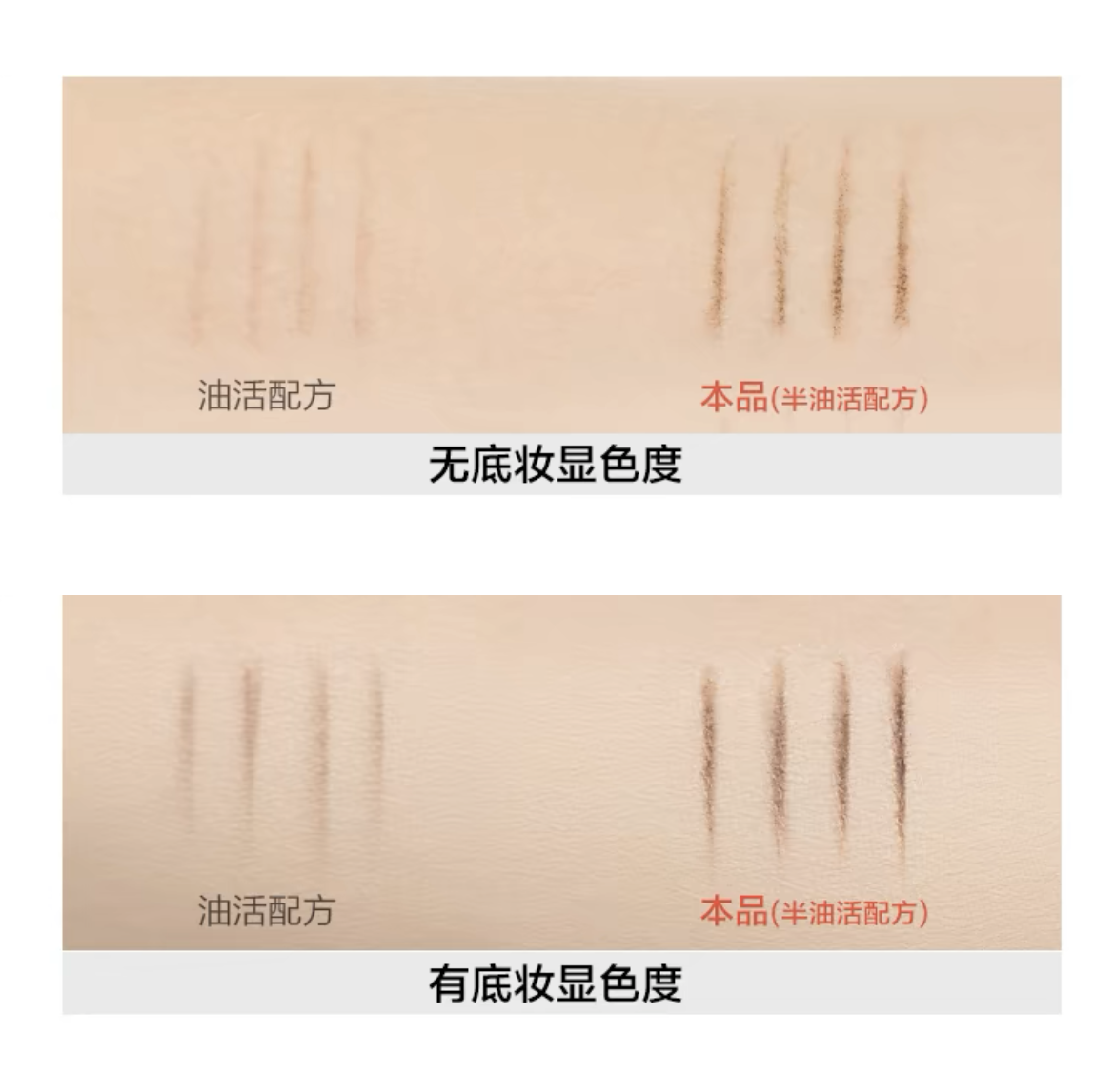 Perfect Diary Triple-Effect Eyebrow Mascara Pencil 80mg*2+1g 完美日记三头多效眉膏笔