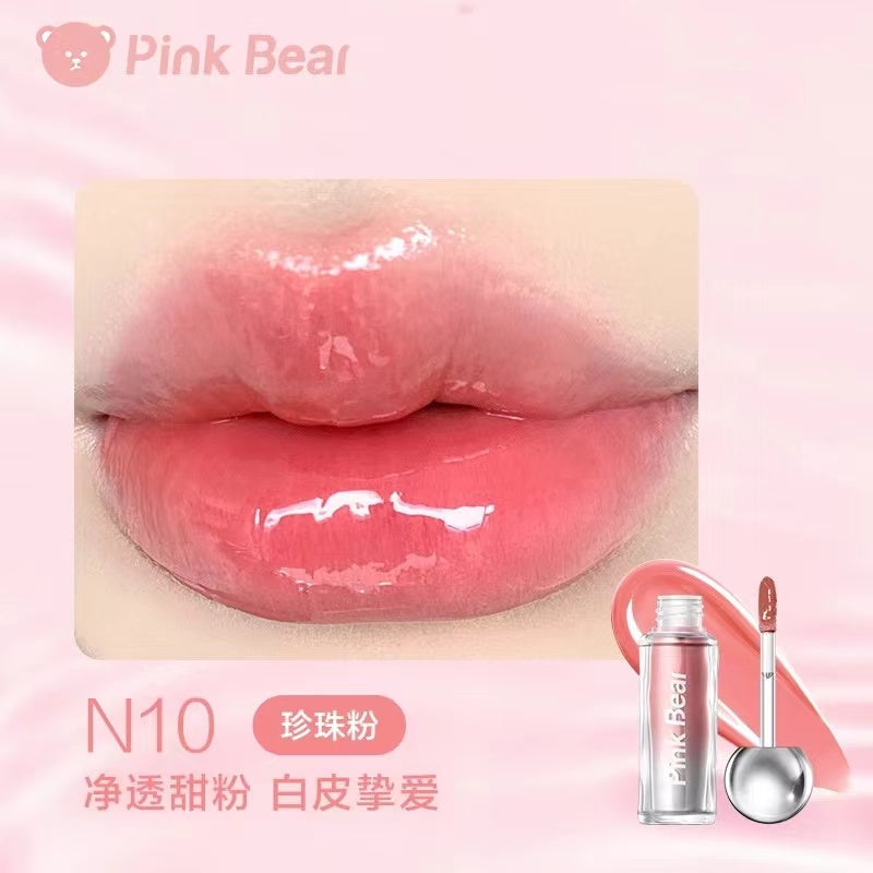 Pink Bear Colored Lip Gloss 2g 皮可熊有色唇蜜