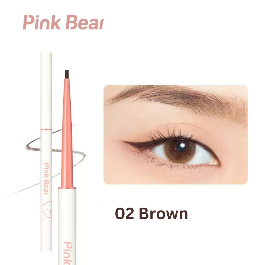 Pink Bear Fun Drawing Gel Eyeliner 0.07g 皮可熊趣味涂鸦眼线胶笔