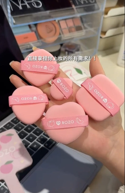 Tiktok/Douyin Hot ROZO Ultimate Jelly Foundation Sponge Puff【Tiktok抖音爆款】ROZO黄油果冻气垫粉扑