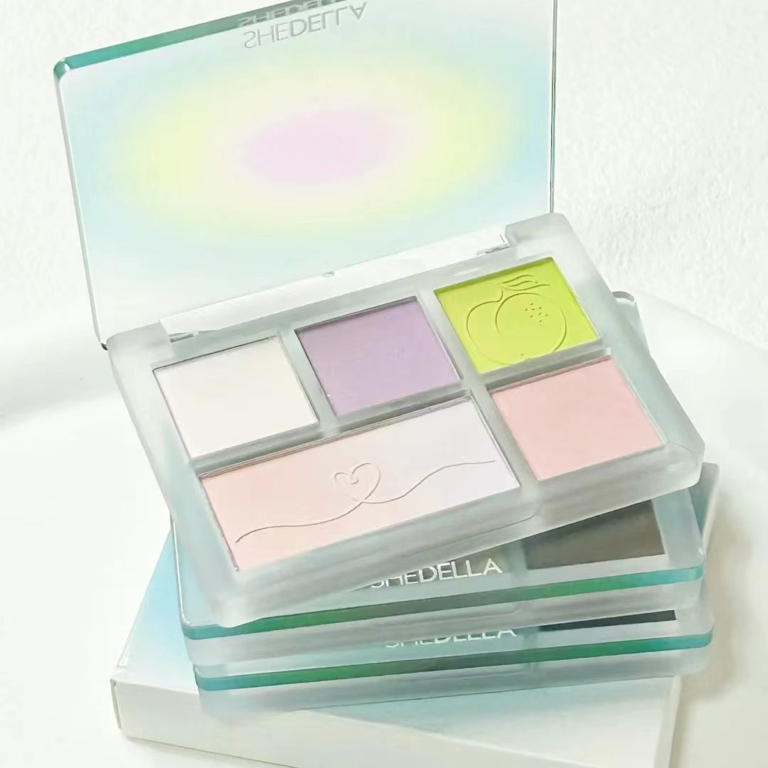 SHEDELLA Dreamlook Five-Color Eyeshadow Palette 8g 诗蒂娅梦幻五色眼影盘