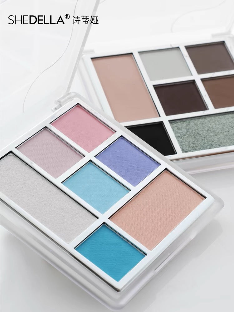 SHEDELLA Minimalist Series Seven-Color Eyeshadow Palette 9g 诗蒂娅极简系列七色眼影盘