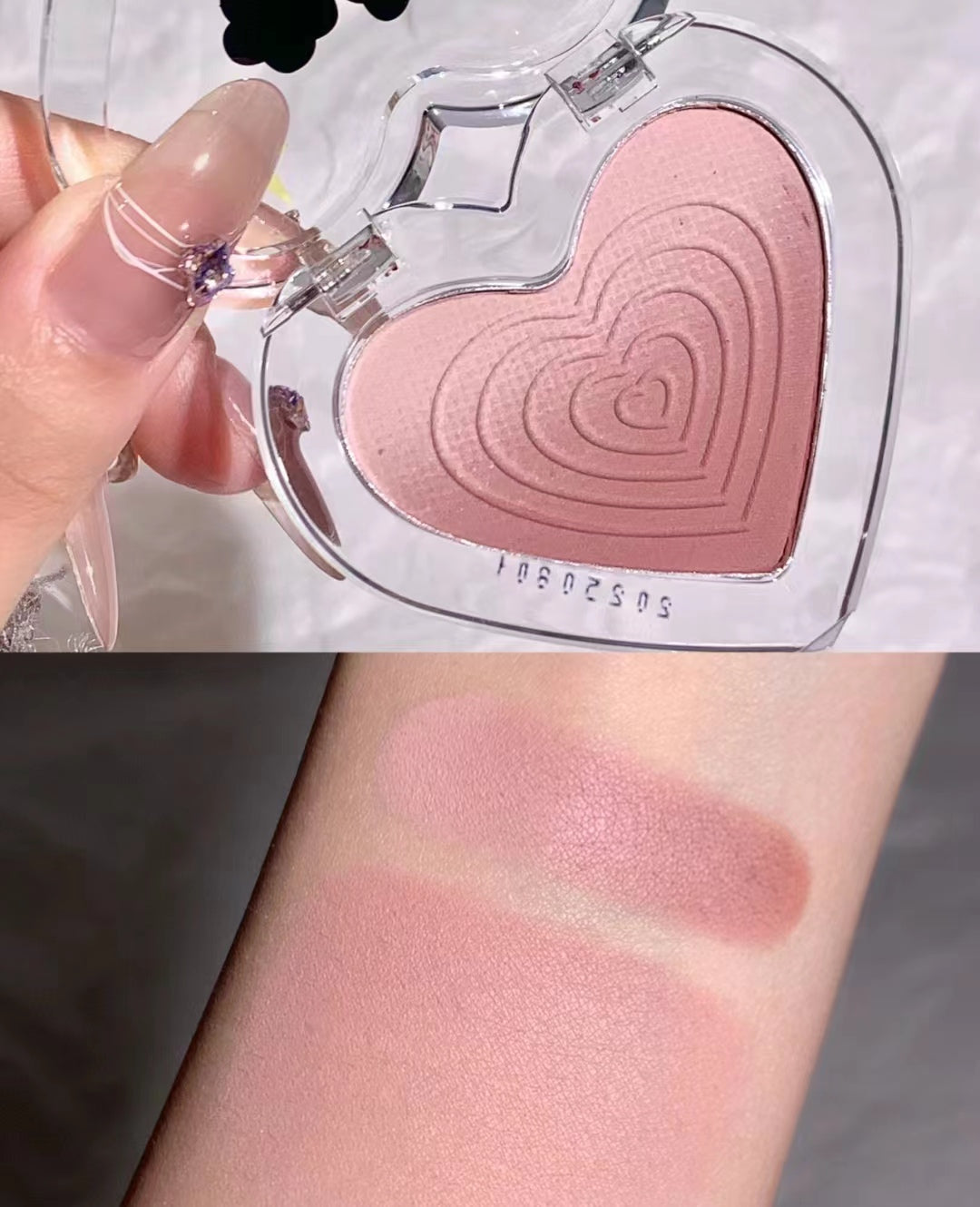 SHEDELLA Love Blush Expanding Color Gradient Contour Palette 3.2g 诗蒂娅爱心腮红膨胀色渐变修容盘