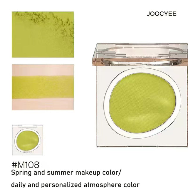 Joocyee Single Colour Matte Fine Glitter Pearlescent Pigmented Neon Sequins Eyeshadow Palette 酵色单色哑光细闪珠光霓虹亮片眼影盘