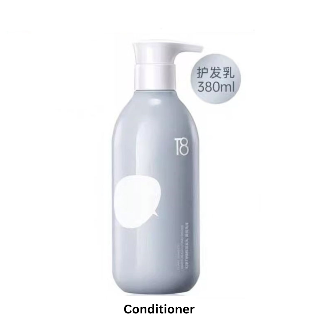 T8 Plant Essence Oil Control Shampoo Conditioner 380ml 幻享T8植粹控油蓬松洗发水护发素