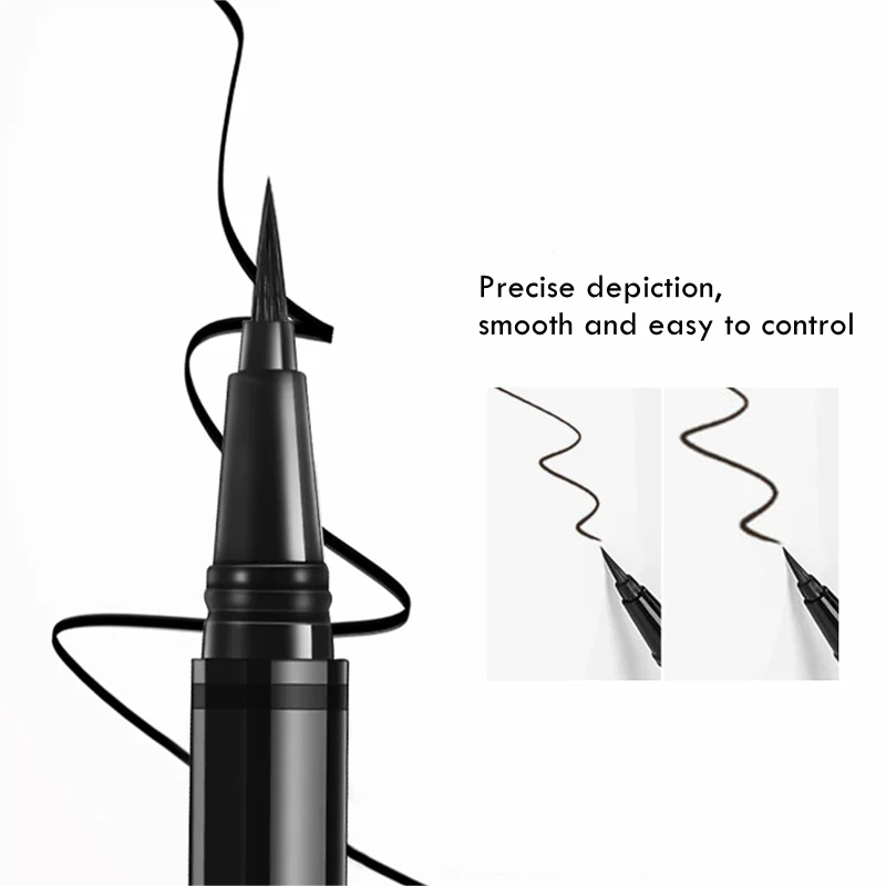 UNNY Smooth Waterproof Liquid Eyeliner Pencil 0.55ml 悠宜睛挑细选眼线液笔细头持妆上色