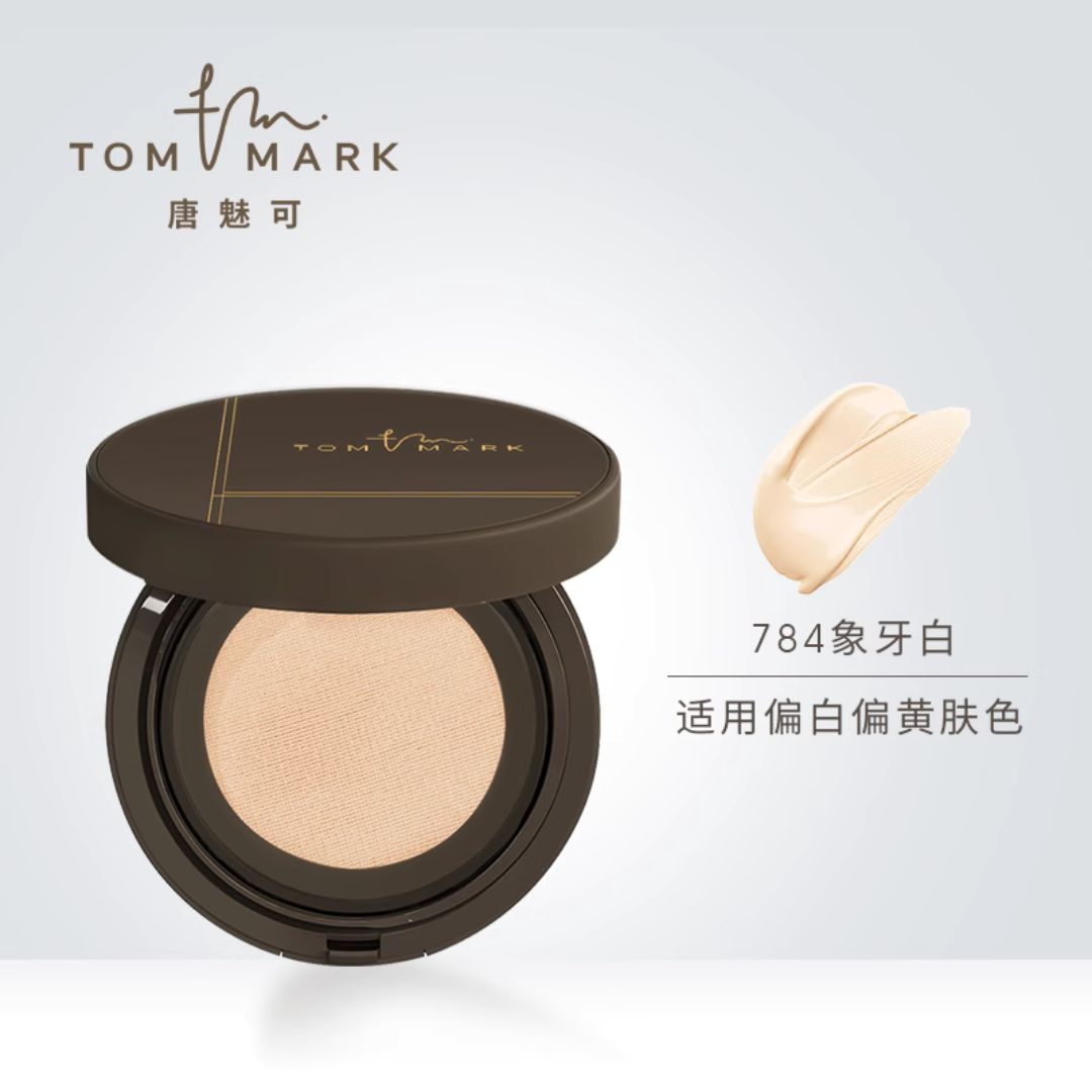 TomMark Mousse/Matcha Mousse Concealer Air Cushion 12g+12g  唐魅可慕斯水润滋养/抹茶持妆锁色气垫粉底霜