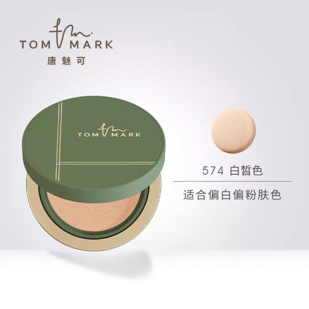 TomMark Mousse/Matcha Mousse Concealer Air Cushion 12g+12g  唐魅可慕斯水润滋养/抹茶持妆锁色气垫粉底霜