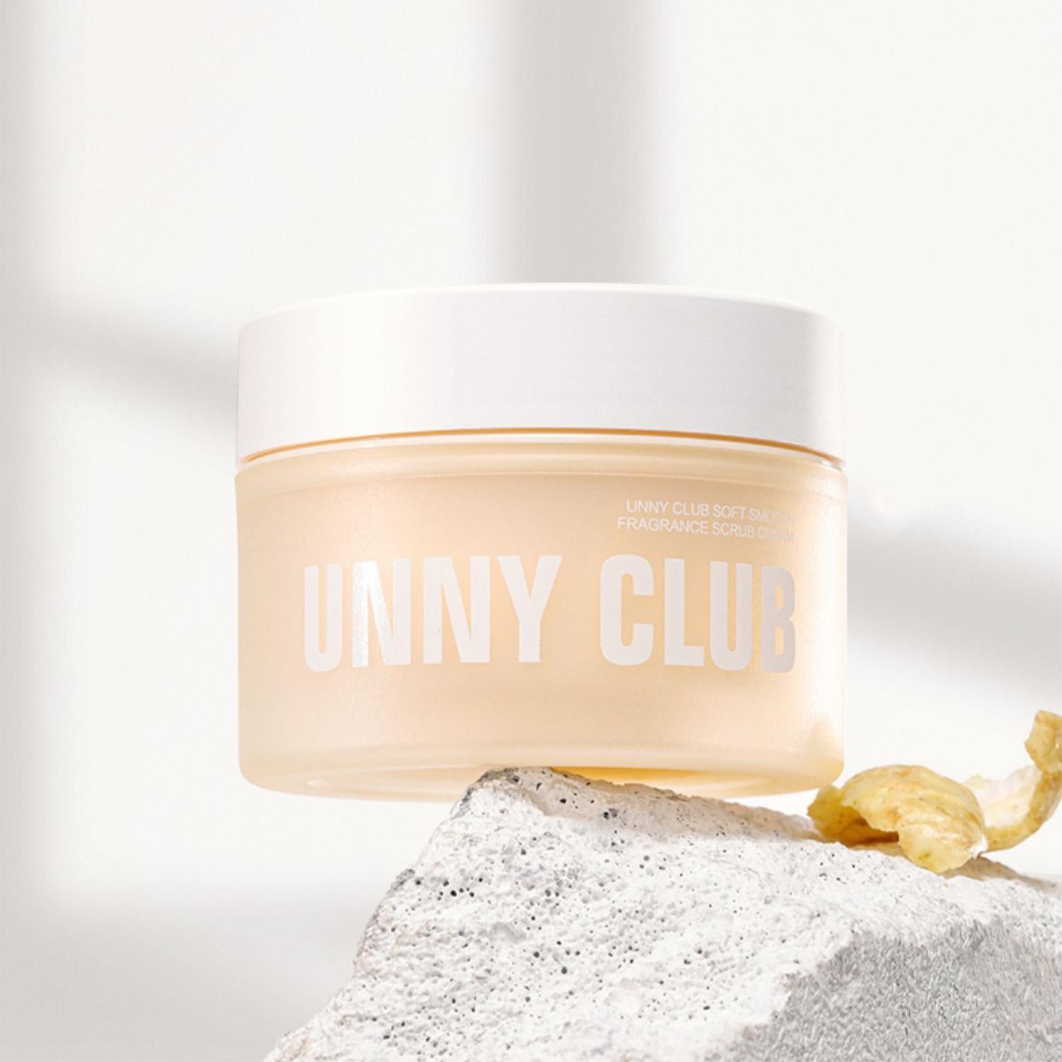 UNNY Soft Smoothing/Cleansing Fragrance Scrub Cream 190g/200g 悠宜嫩滑/净肤香氛磨砂膏