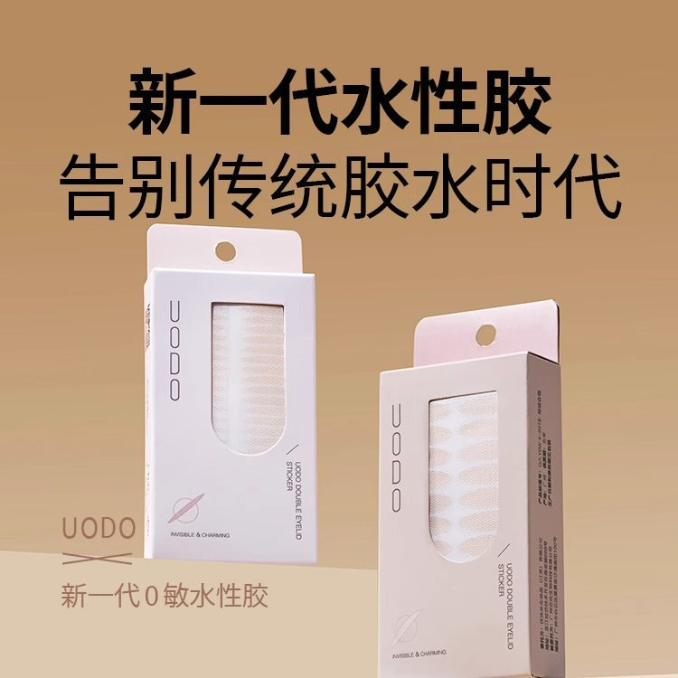 UODO Natural Breathable Invisible Double Eyelid Sticker 1 Box 优沃朵自然透气隐