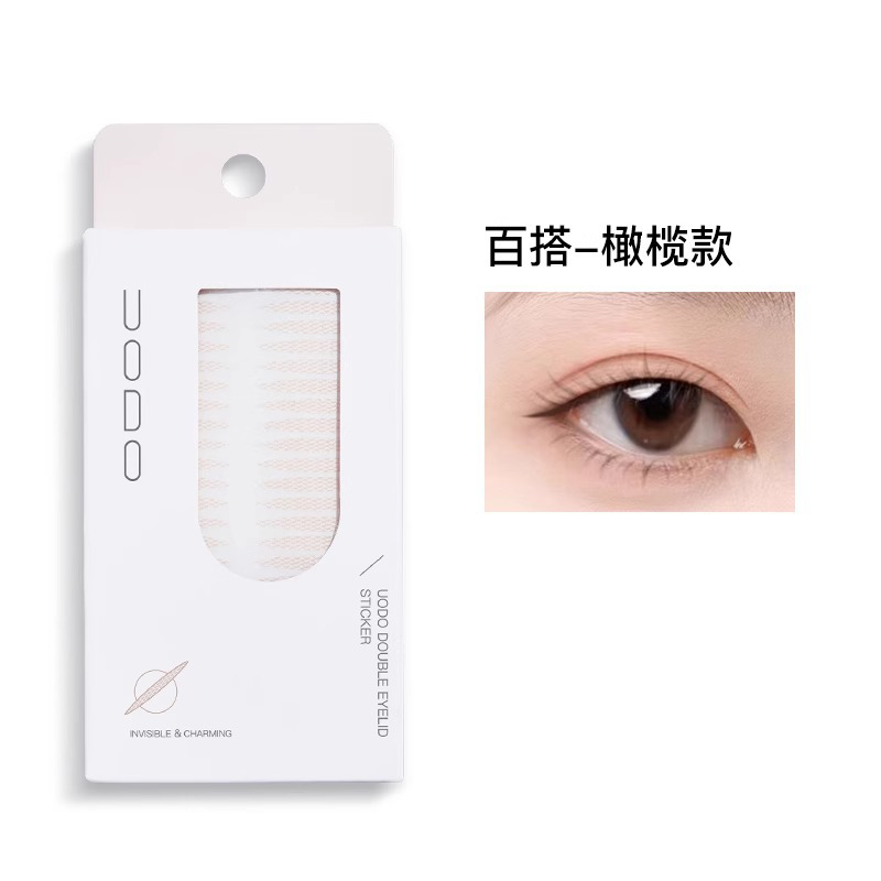 UODO Natural Breathable Invisible Double Eyelid Sticker 1 Box 优沃朵自然透气隐