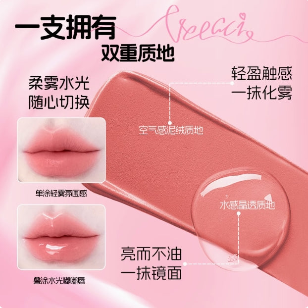 VEECCI Light Hold Multi-Purpose Raincoat Lipstick 3.9g 唯资轻盈持色多效雨衣口红