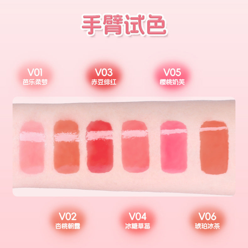 Veecci Clear Boo Boo Lip Glaze 2g 唯资清透啵啵唇釉