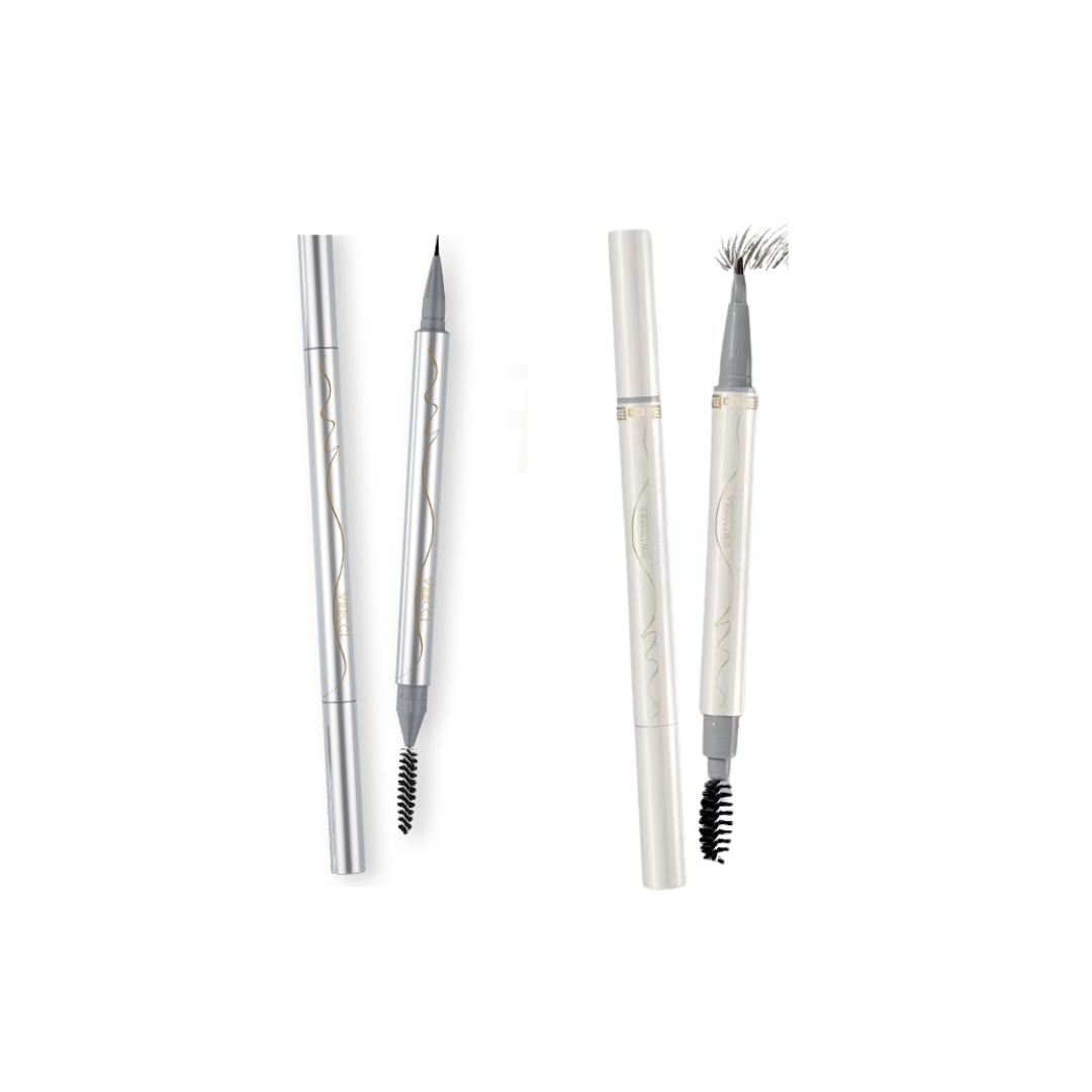 Veecci Ultra-Fine or Cleaver-shaped Fade-Resistant Waterproof Eyebrow ...