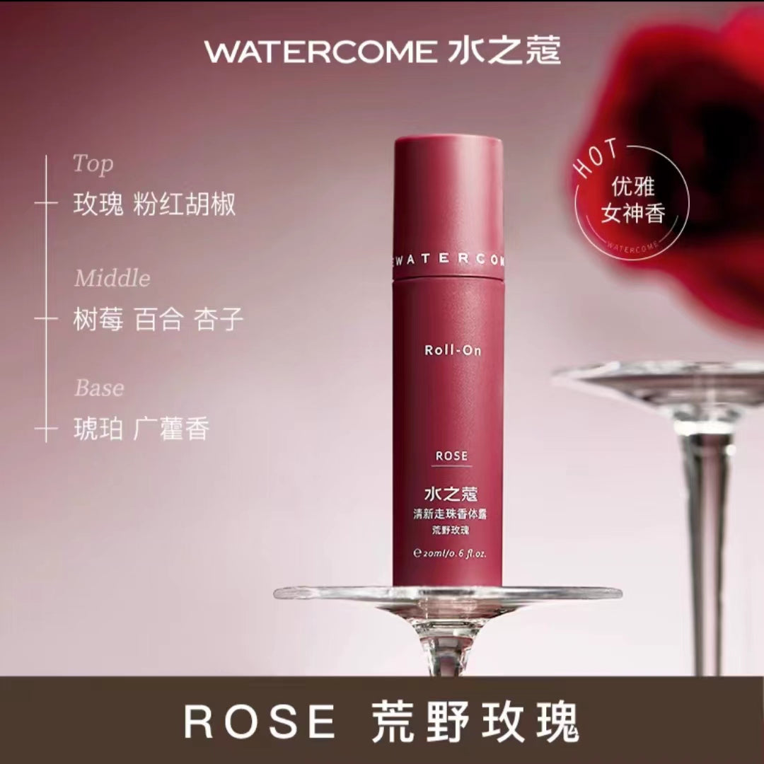 Watercome Moisturizing Refreshing Roll-on Antiperspirant Deodorant 20ml 水之蔻淡香止汗走珠香体露