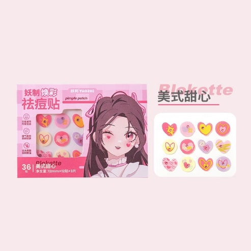 YAOZHI Glow Acne Patch 36pcs 妖制焕彩祛痘贴