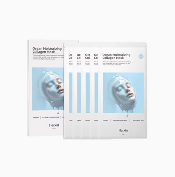 HEXKIN Collagen Mask 23g*10pcs 赫诗琴童颜胶原炮灌注面膜