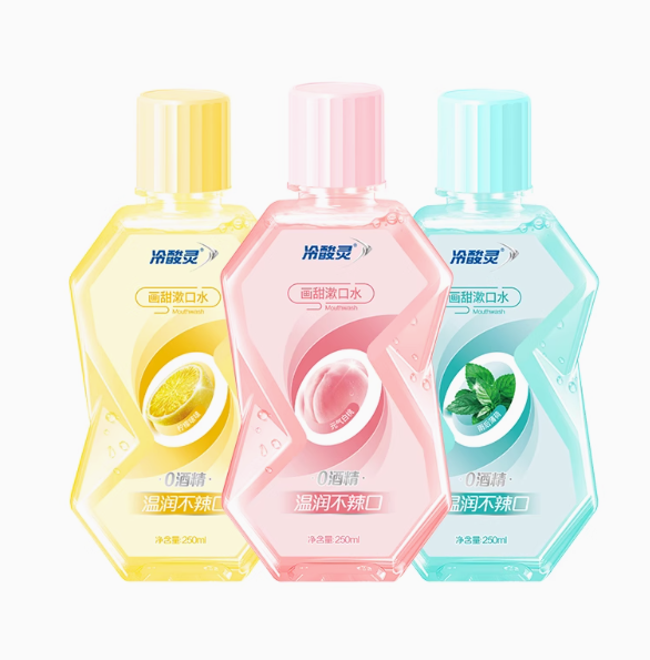 Lesening Sweet Mouthwash 250ml 冷酸灵画甜漱口水