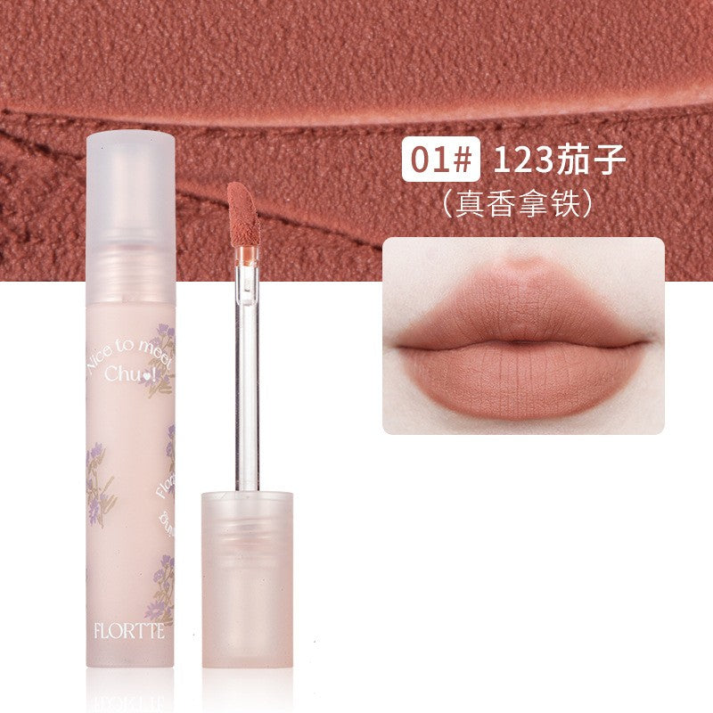 Flortte Nice to Meet Chu Lip Mud 花洛莉亚初吻系列唇泥 2.8g