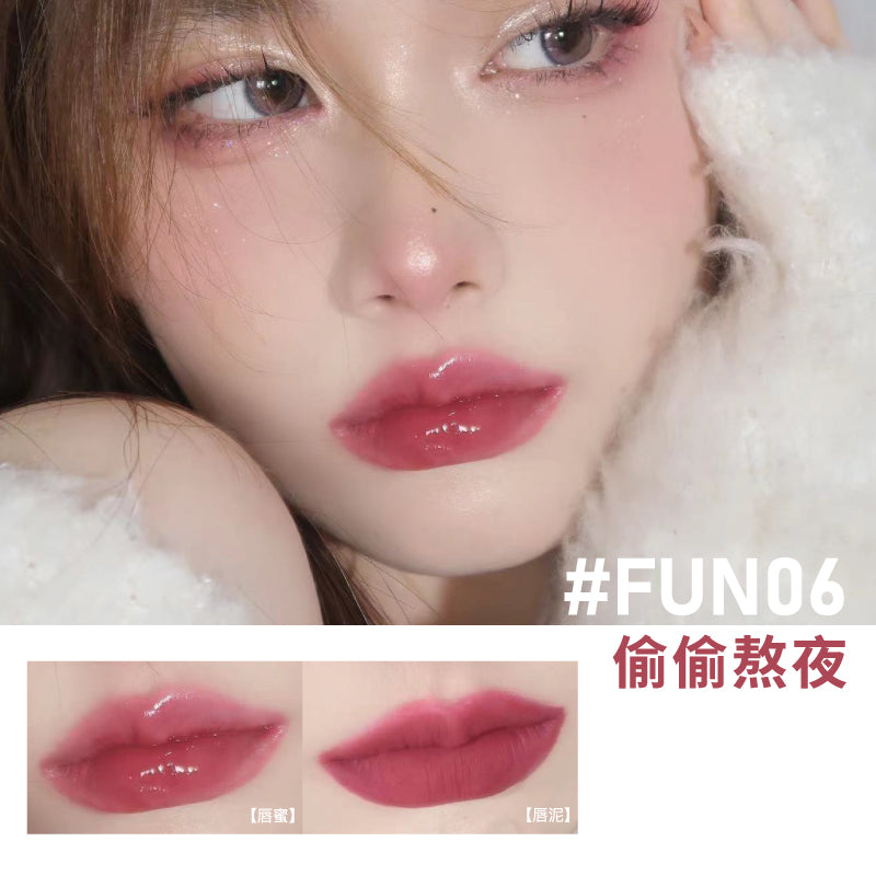 Leemember Double Your Fun Lip Glaze 荔萌放趣双头唇釉 4.4g